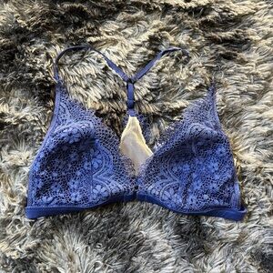 Lace Bralette in Blue
